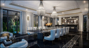 Thiết kế nội thất biệt thự cao cấp