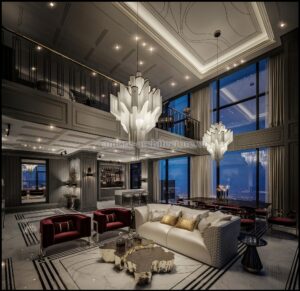 Thiết kế nội thất penthouse; thiết kế nội thất penhouse